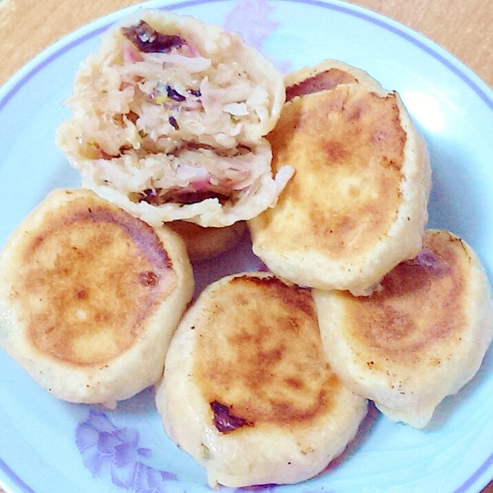 大根とさくらえびのジャンボ焼き餃子（鍋貼）